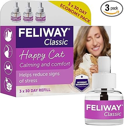 feliway classic 3 x 30 day refill 48ml value pack feliway classic 3 x 30 day refill 48ml value pack