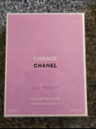 chance chanel eau tendre eau de toilette 100ml