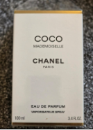 Perfume coco mademoiselle chanel paris eau de parfum 100ml