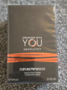 Perfume emporio armani stronger with you absolutely 100ml